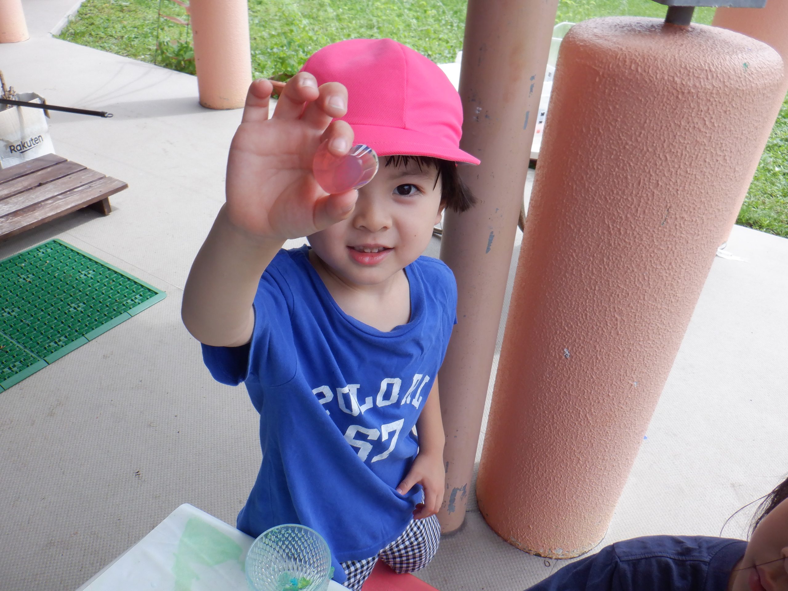 ４歳児 そら組　７月の様子