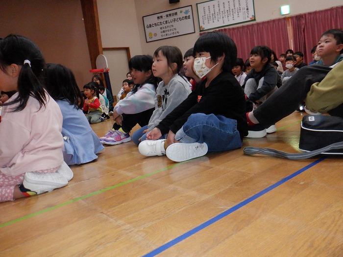 ４歳児　そら組　11月の様子