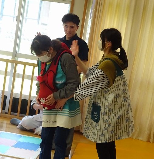 いざという時のために！（職員AED訓練）