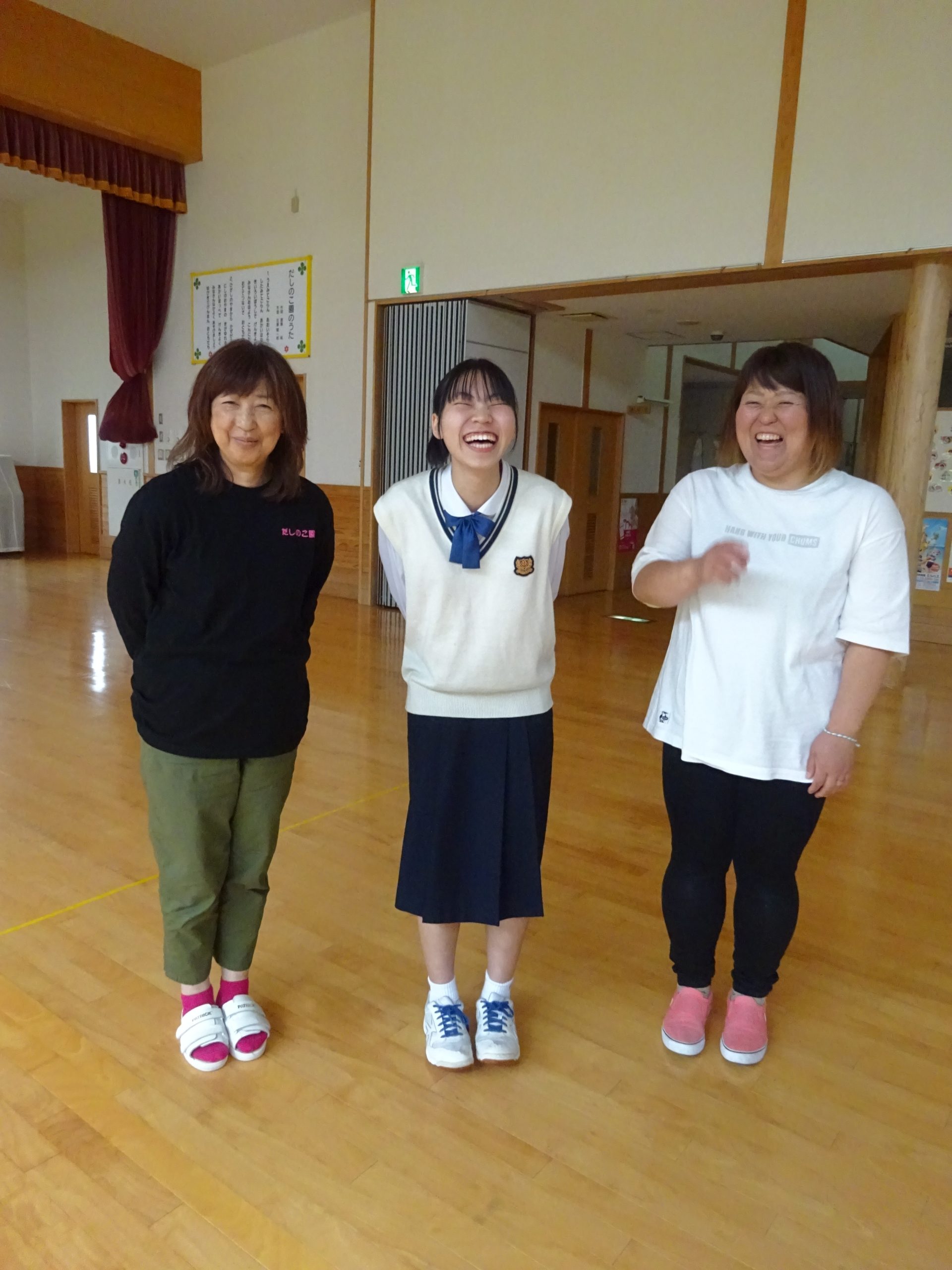 何年ぶりでしょう（卒園生来園）