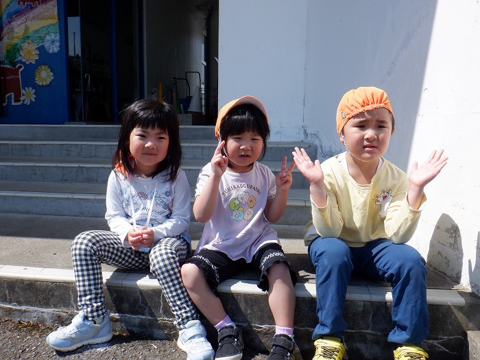 ４歳児　そら組　５月の様子