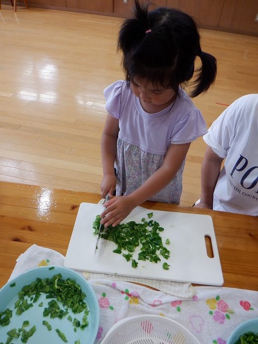 ピーマン味噌を作ったよ