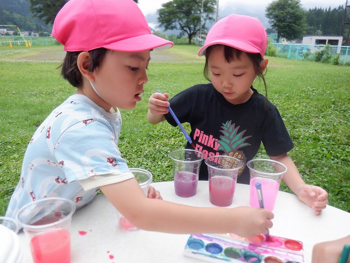 5歳児　にじ組　６月の様子