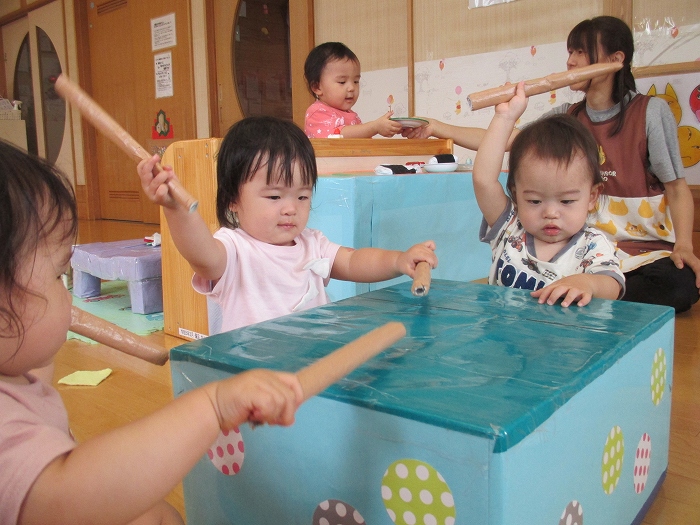 【だしのこ園】７月の様子・りす組