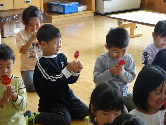 歯みがき指導（3，4歳児）