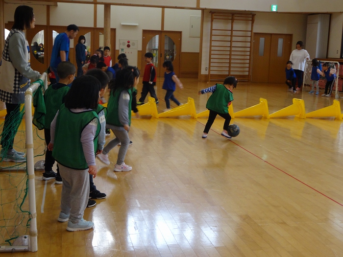 サッカー教室②