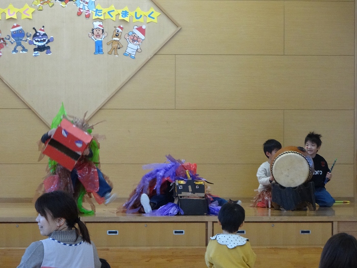 獅子舞行事（年長児）