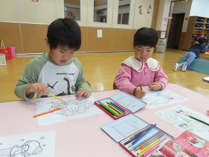 ４歳児　そら組　11月の様子