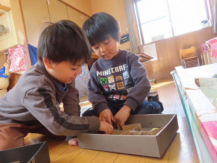 ５歳児　にじ組　１１月の様子