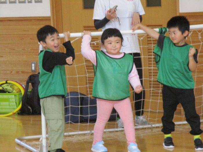 サッカー教室①