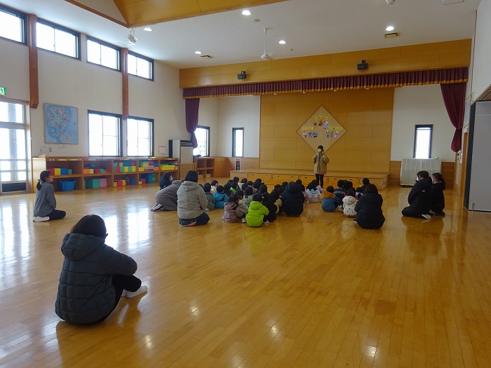 積雪時、もしもの時に…（避難訓練がありました）