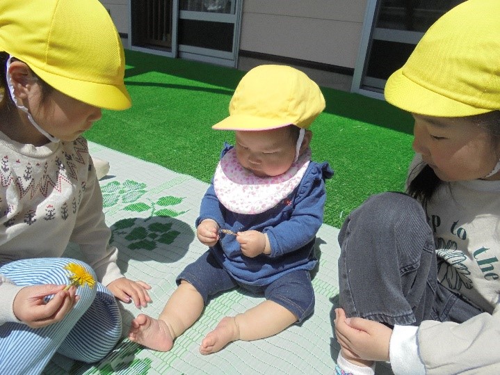 【だしのこ園】ひよこ組　４月の様子